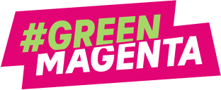 #GreenMagenta