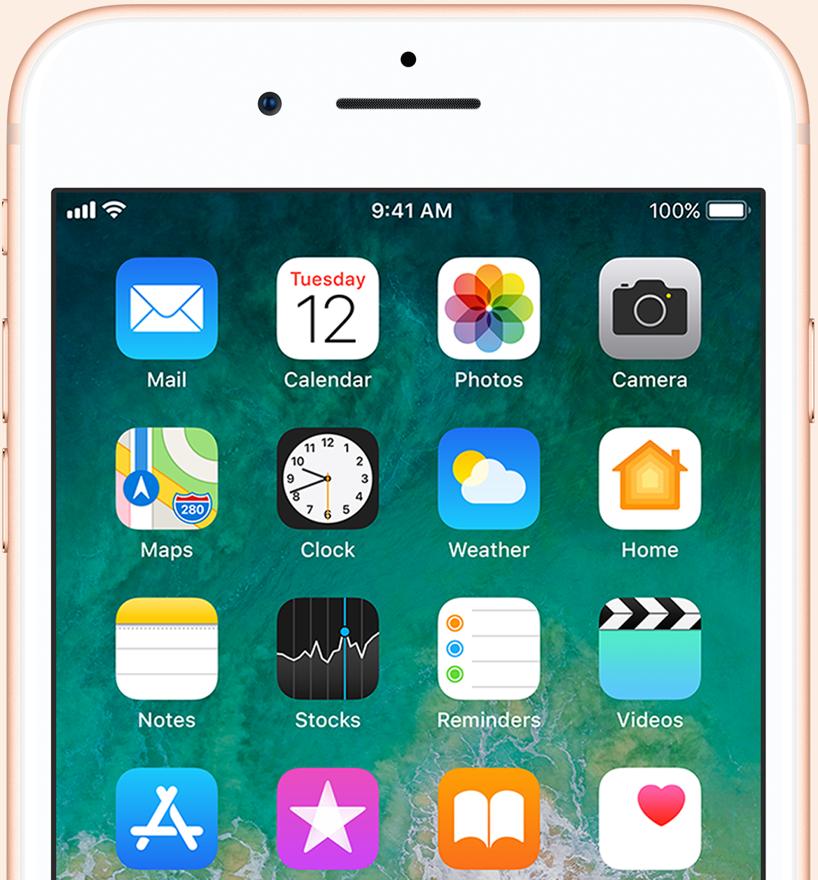 Какой ios поддерживает. Меню айфона 8 плюс. Айфон 8 меню. Главный экран айфона. Основное меню айфона.